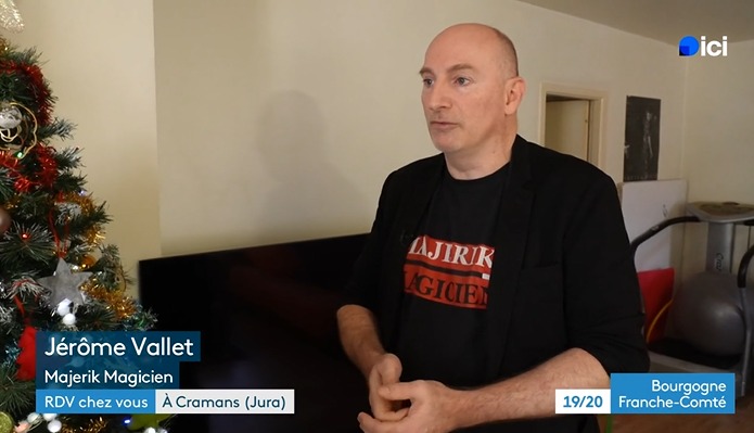 INTERVIEW RDV CHEZ-VOUS A CRAMANS DE MAJERIK MAGICIEN MENTALISTE